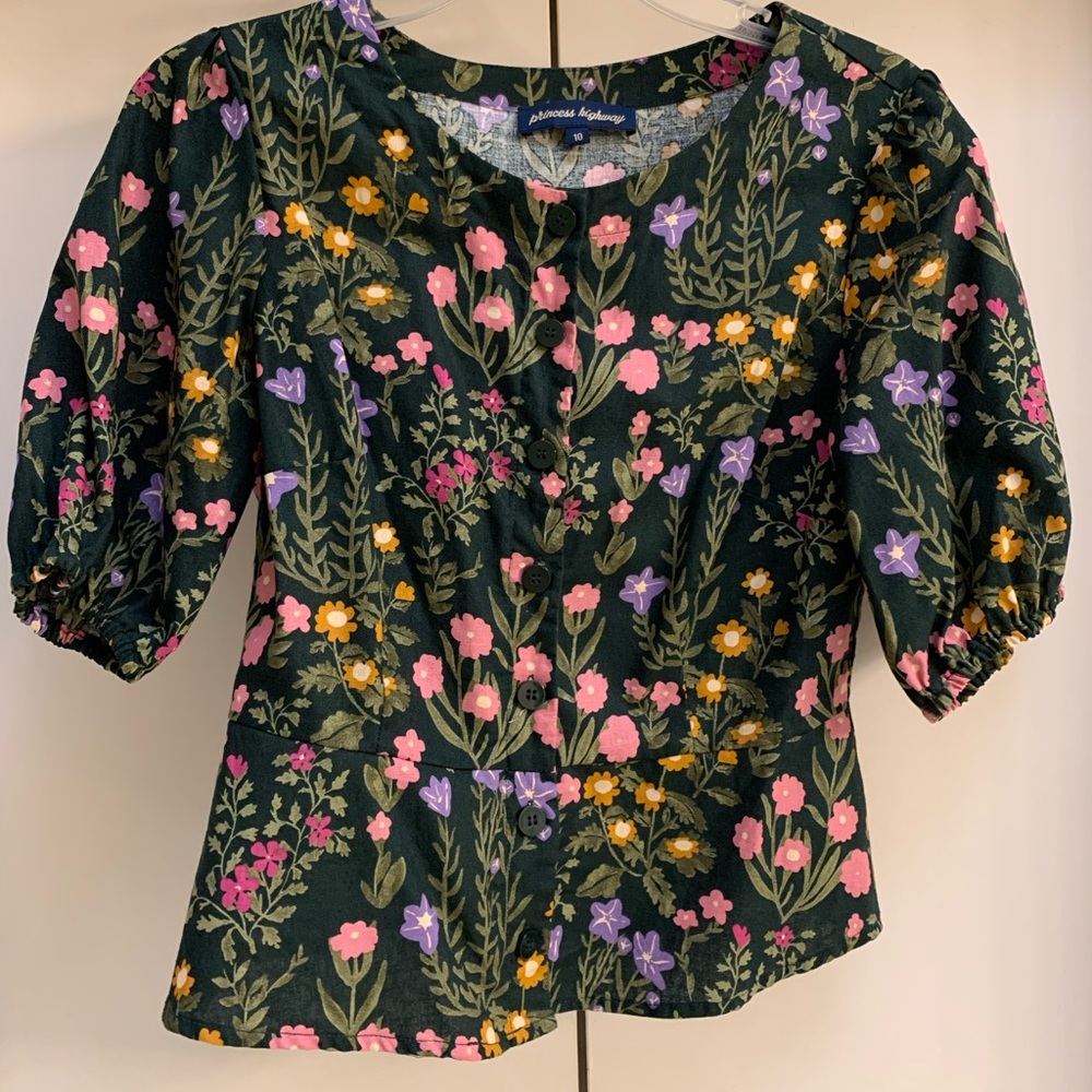 Peplum Blouse